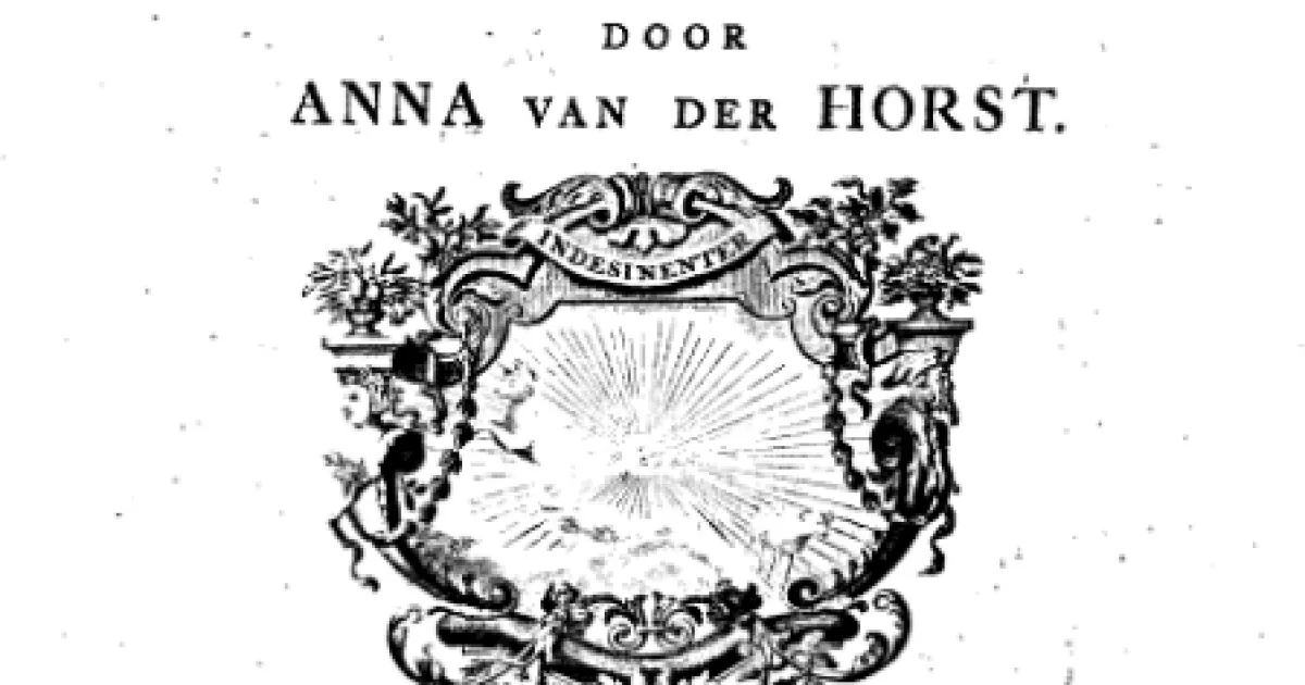 Anna van der Horst: een vernieuwende dichteres › De verhalen van Groningen
